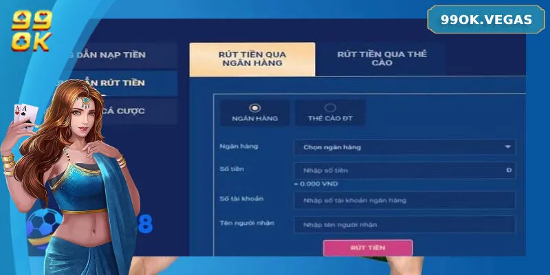 Những lỗi sai dẫn đến rút tiền 99ok không thành công